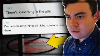 SOMEONE BROKE INTO MY ATTIC?! | THERE IS BLOOD!! | HIDE: NO WAY OUT (TAP)