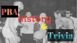 PBA history and trivia(dapat mapanood nyo to)