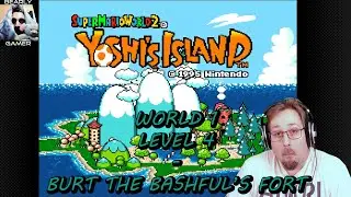Let's Play Yoshi's Island! | Burt the Bashful's Fort (Level 1-4)