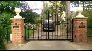 Electric Steel Swing Gates St. George's Hill, Weybridge, Surrey