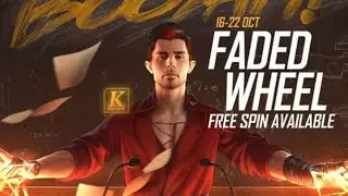 How To Get K Character in Free Spin || 😍😍😍 || FreeFire New Event || FADED WHEEL