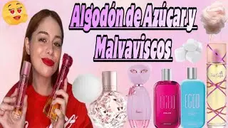 PERFUMES CON AROMAS A ALGODÓN DE AZÚCAR Y MALVAVISCOS✨😍