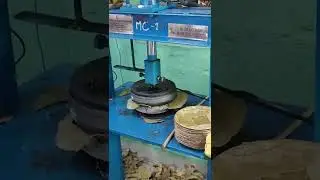Sal Leaf Plate making machine #short #subscribe
