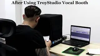 Recording Comparison for TroyStudio Portable Vocal Booth