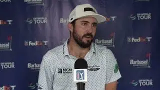 Mark Hubbard Friday Flash Interview  2022 Barbasol Championship