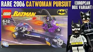RARE LEGO Batman CATWOMAN PURSUIT 2006 Set (7779 Review)