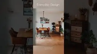 Gorgeous Boho Mid Century Interior Home Design