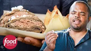 Frutipan frito, poi y hamburguesas en Hawái | Cocinando en el fuego | Food Latinoamérica
