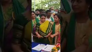 Telangana Agriculture Minister visited SUNGREEN stall at Wanaparthy
