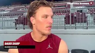 Oklahoma Football: TE Bauer Sharp inteerview