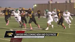 SNYDER TIGERS FOOTBALL WELCOMING NEW AND OLD FACES IN 2022
