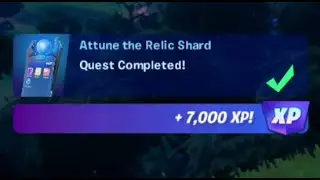 Fortnite - Attune the Relic Shard - Chapter 3 Season 3