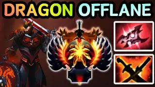 🔥 NEW PATCH 7.40 DRAGON KNIGHT OFFLANE TANKY BUT STILL KILLS | DOTA 2 GAMEPLAY 🔥