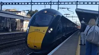 GWR Class 800 departing Swindon | 28/2/2025