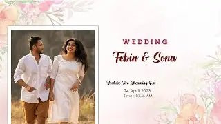 WEDDING | FEBIN & SONA | 24.04.2023 | CHAITHANYA STUDIO