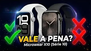 Microwear X10: O Melhor Clone do Apple Watch Series 10? (Review Completo)