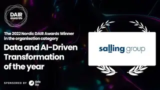 Data and AI-Driven Transformation of the year - Nordic DAIR Awards 2022