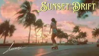 Lavaros &ndash; Sunset Drift (Audio Visualizer) | Synthwave & Retrowave Nostalgic Music Release