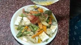 নিরামিষ তরকারি দারুন একটা রেসিপি নবরত্ন
