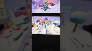 Subway surfers winter xtreme in Laptop #subwaysurfers #pcgameplay #shorts