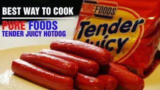 Best Way to Cook │Pure Foods Tender Juicy Hotdog│Water Snake 101