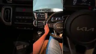 Kia Sonet Facelift 2025 HTX Turbo GDi 🚗 | Engine Sound & Vibration Test!#automobile #viralshort