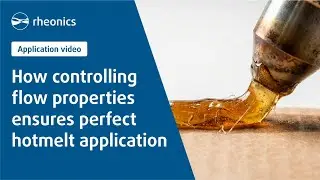 How controlling flow properties ensures perfect hotmelt application