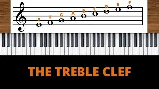 The Notes on the Treble Clef