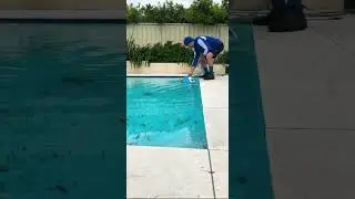 #ASMR POOL WORK leave it to the robot