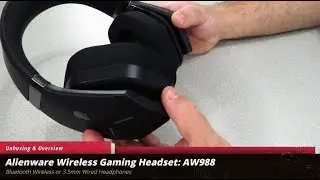 Unboxing & Overview of the Alienware Wireless 7.1 Gaming Headset: AW988