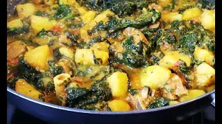Palak gosht recipe  پالک گوشت  Spinach mutton recipe by Cooking today's World
