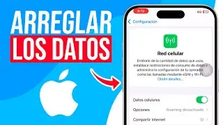 Como ARREGLAR DATOS MOVILES en iPhone (SOLUCION!) ✅