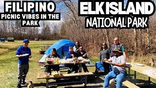 Day Picnic at Elk Island National Park | Astotin Lake with Filipino Friends