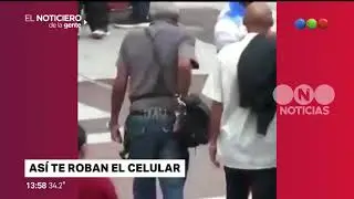 As&iacute; roban celulares en Constituci&oacute;n &ndash; El Noticiero de la Gente