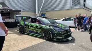 671 bhp Focus RS anti-lag + flames pops & bangs. Richard Fox doing what he does best.