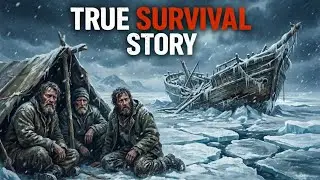 The Crew That Survived 2 Years on Ice After Their Ship Was Crushed-True Survival Story.