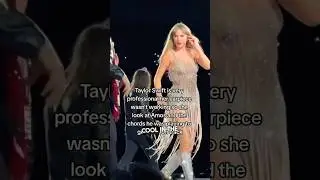 Taylor Swift&rsquo;s earpiece stopped working 😮 #shorts #taylorswift #concert
