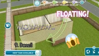 How To Make Floating Room (The Sims Freeplay) #6