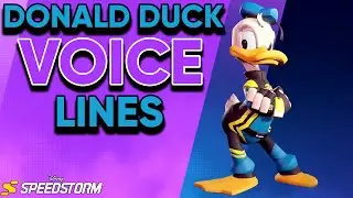 Donald Duck All Voice Lines | Disney Speedstorm