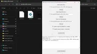 How to use Python to EXE Converter program