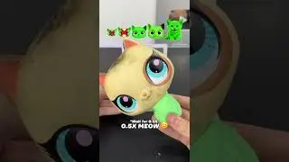 Which GREEN cat will fit? 😽💖