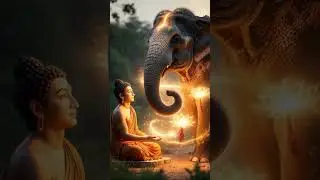 From Forest Chaos to Sacred Stillness #buddha #motivation #buddhainbuddhism