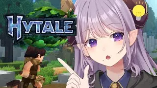 【Hytale】話題のマイクラ風ゲームがおもしろそう！！【西園寺メアリ / ななしいんく】