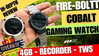 Gaming SmartWatch Under 2500 | Fire Boltt Cobalt Smartwatch Review 2024 | Fire-boltt Cobalt Review