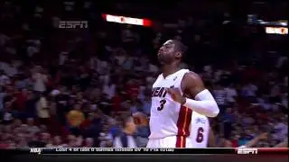 BEST QUALITY **** Dwayne Wade Beast Dunk on Kendrick Perkins HD