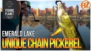 Unique Chain Pickerel of Emerald Lake! | (Fishing Planet: Test Your Spot Series!)
