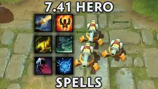 New Hero Spells and Innates 7.41 Dota 2