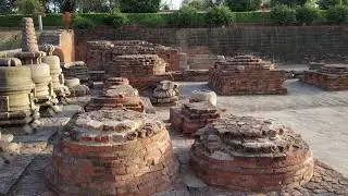 Stupa at Sarnath Excavation site in Ultra HD