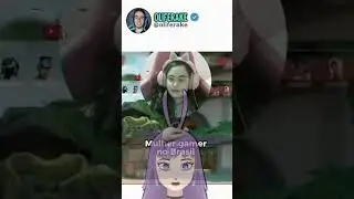 Experi&ecirc;ncia Gamer sendo mulher #vtuber #vtuberbr #memes #reaction #vtuberbrasil #shorts