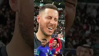 EDEN HAZARD NAMES HIS GOAT 🔥 (not Messi or Ronaldo 👀) #shorts